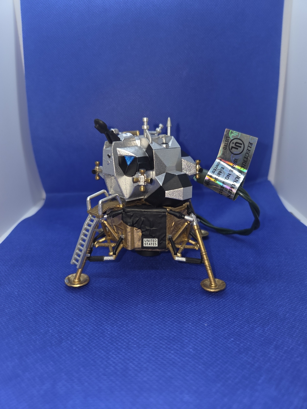 Hallmark Lunar Module Ornament in Silver, Gold, Black